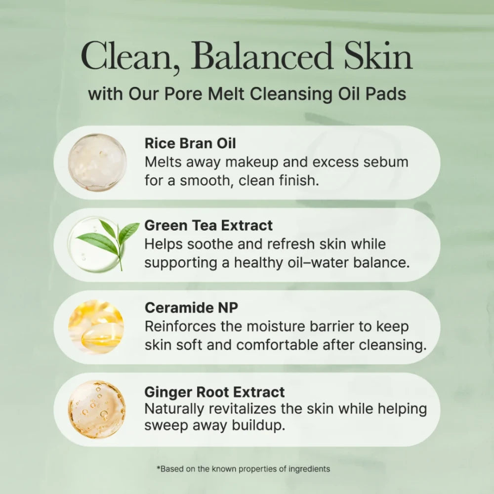 Pore Melt Cleansing Oil Pad