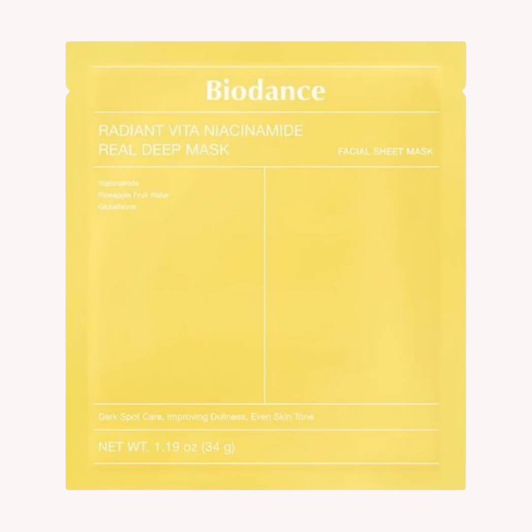 BiodanceRadiantVitaNiacinamideRealDeepMask