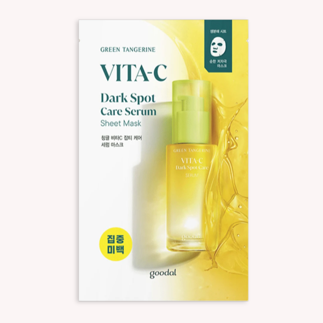 Green Tangerine Vita C Serum Sheet Mask