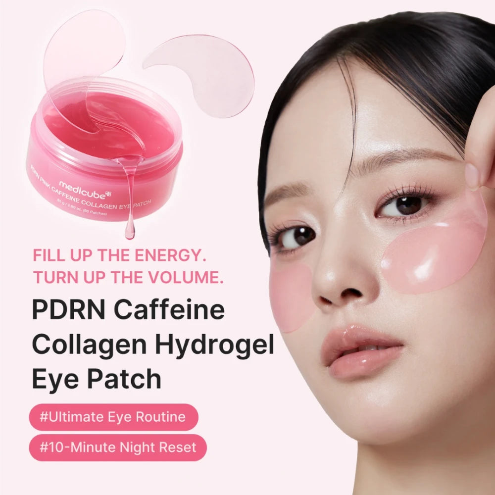 PDRN Pink Caffeine Collagen Eye Patch