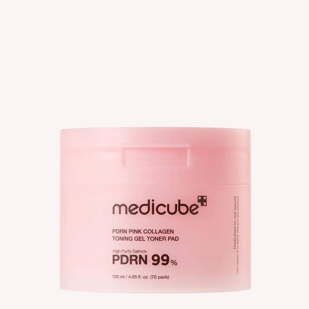 PDRN Pink Collagen Toning Gel Toner Pads