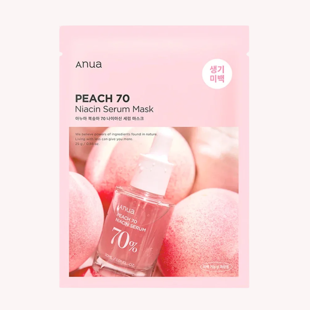 Peach Niacin Serum Mask