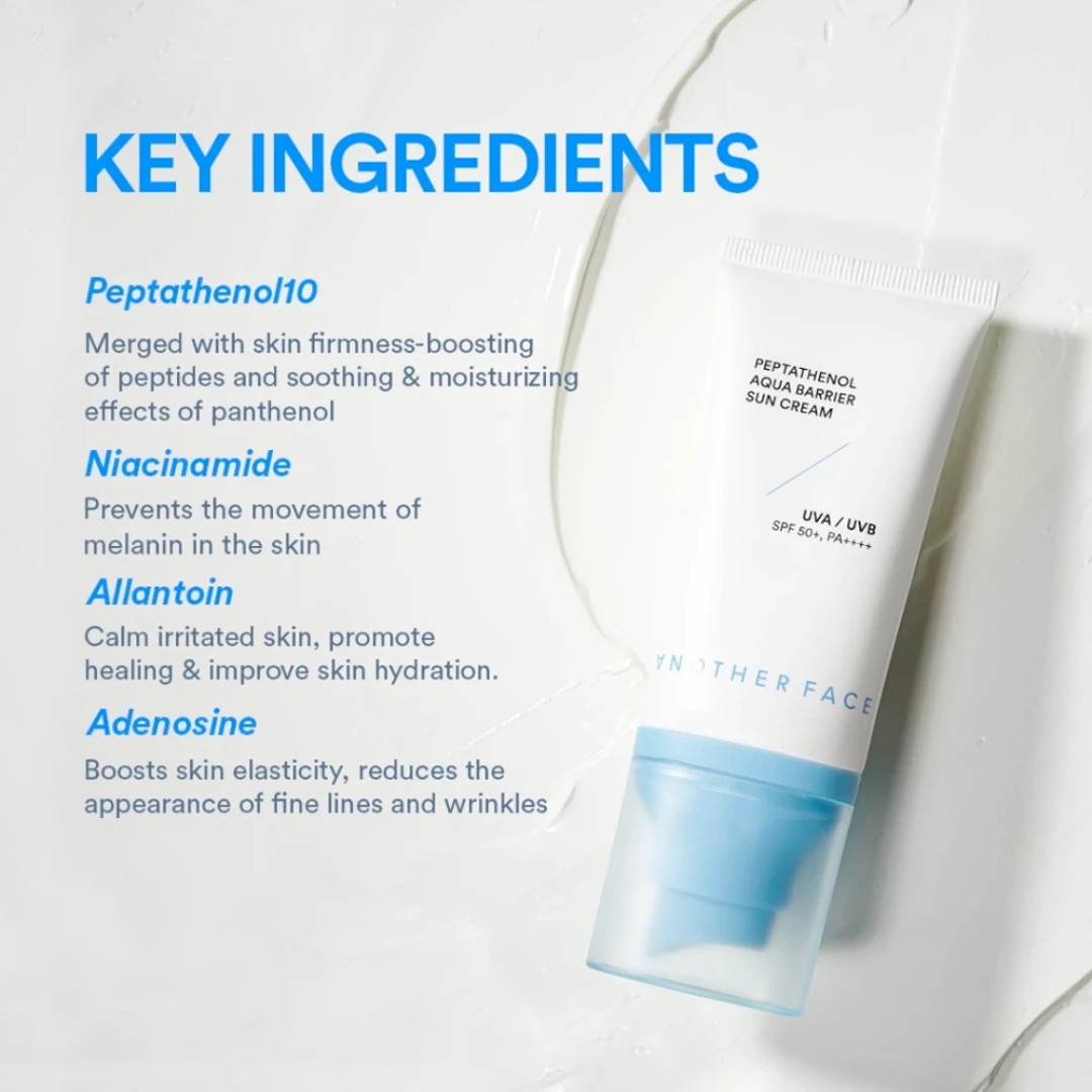 Peptathenol Aqua Barrier Suncream