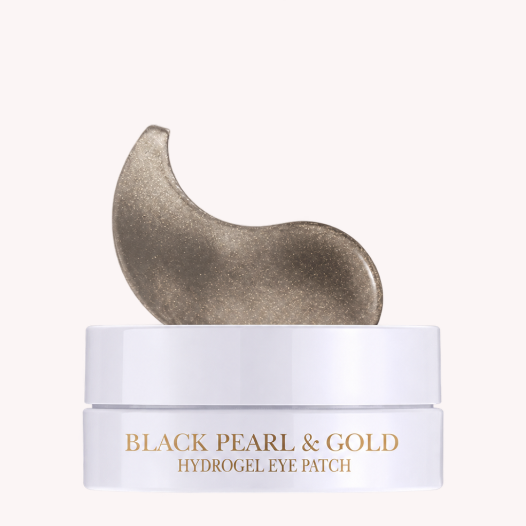 Black Pearl & Gold Hydrogel Eye Patch