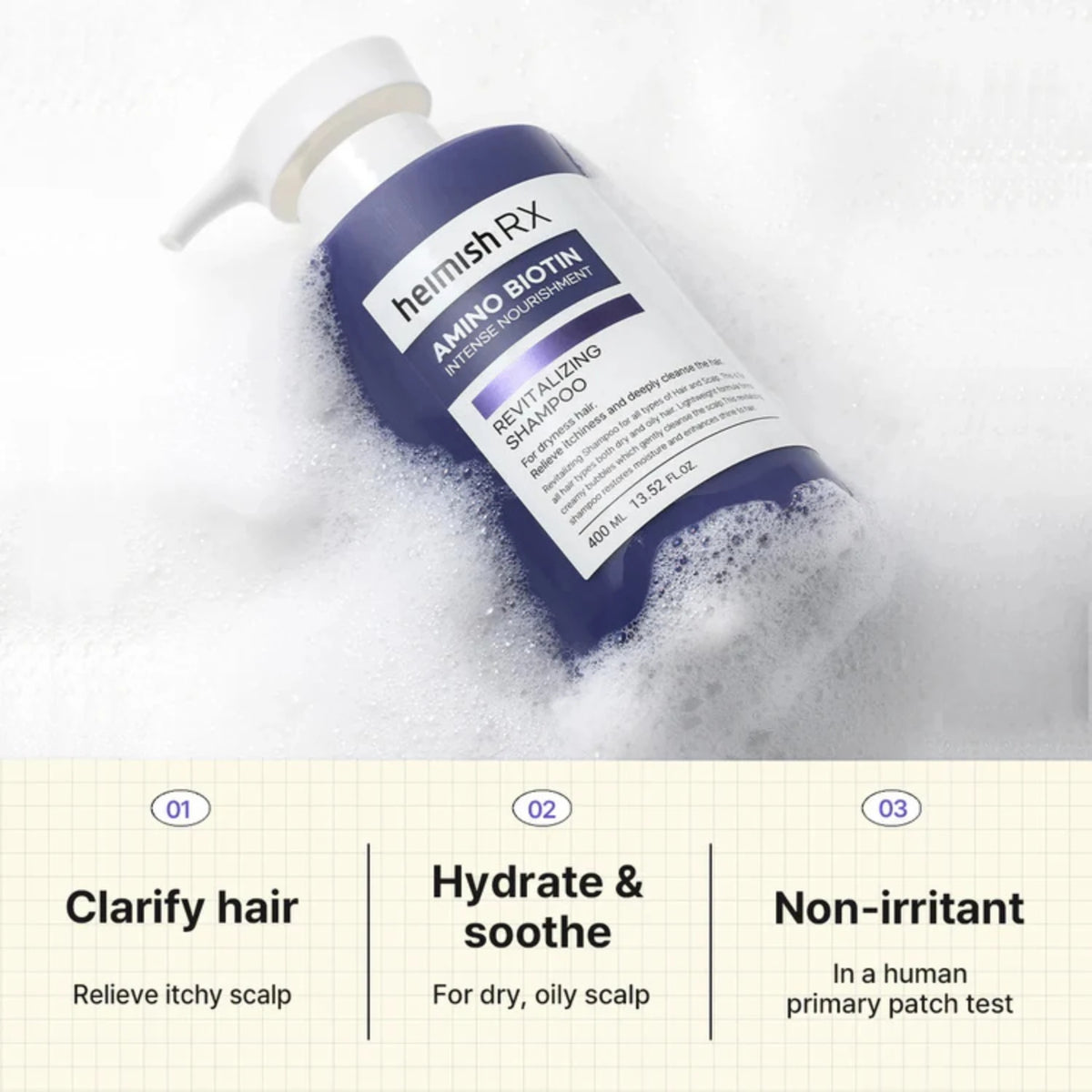RX Amino Biotin Revitalizing Shampoo