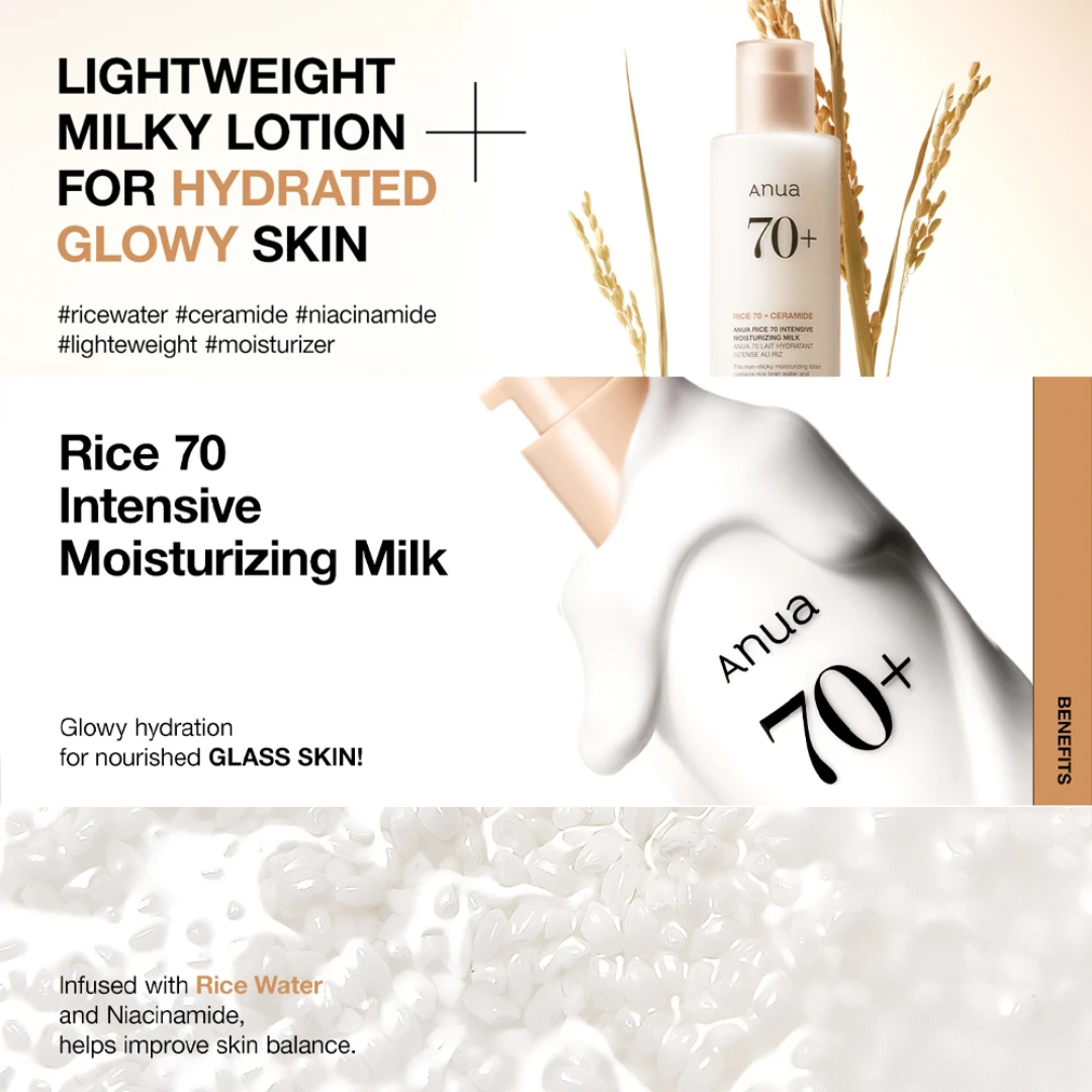 Rice 70 Intensive Moisturizing Milk