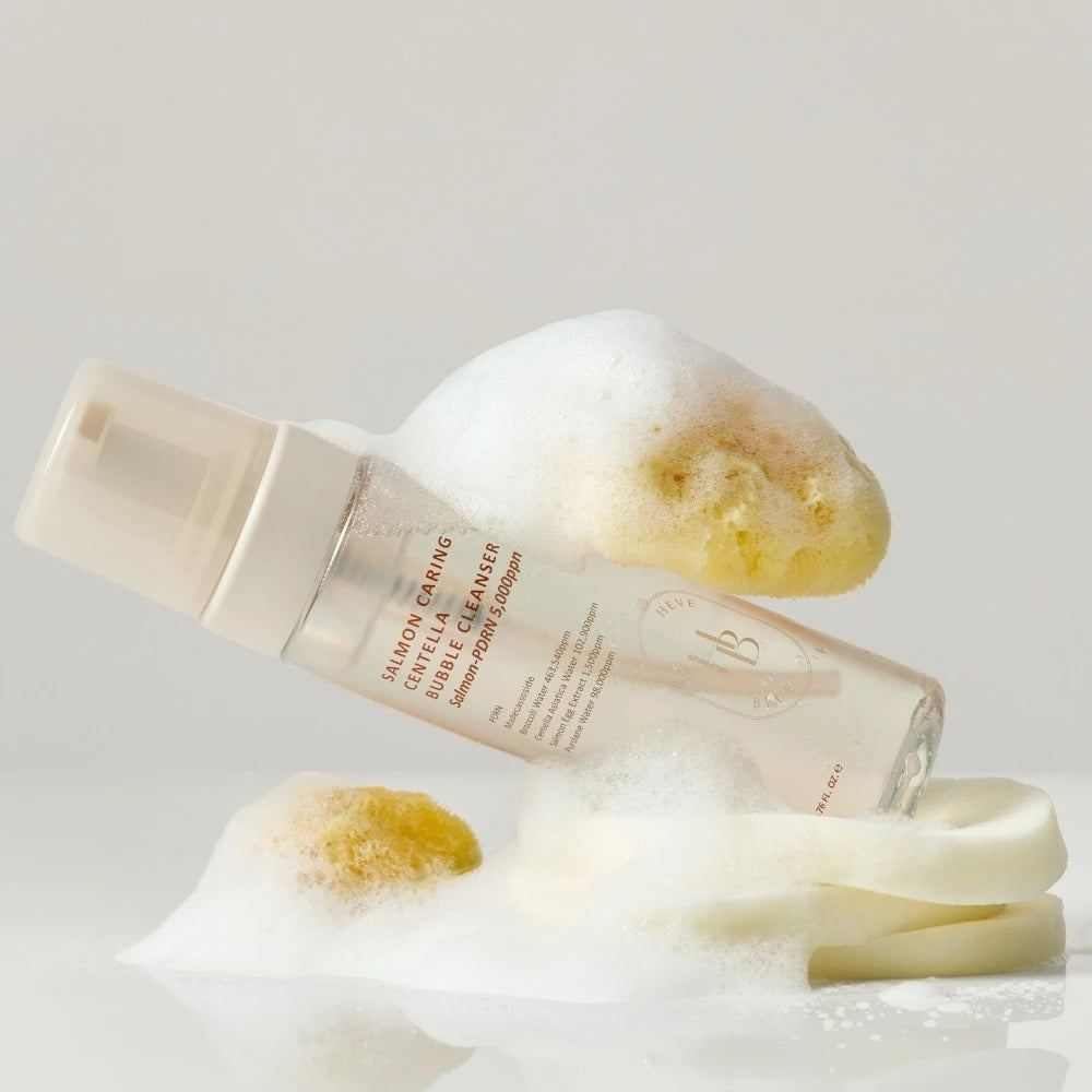 Salmon Caring Centella Bubble Cleanser