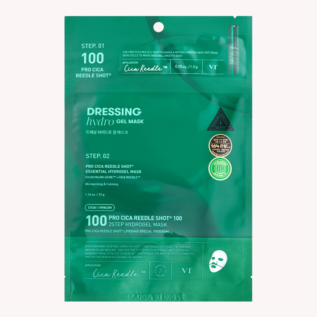 Pro Cica Reedle Shot 2-Step Hydrogel Mask