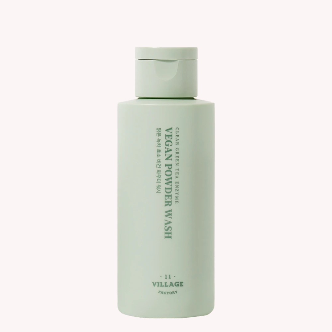 Clear Green Tea Enzyme Vegan Powder Wash