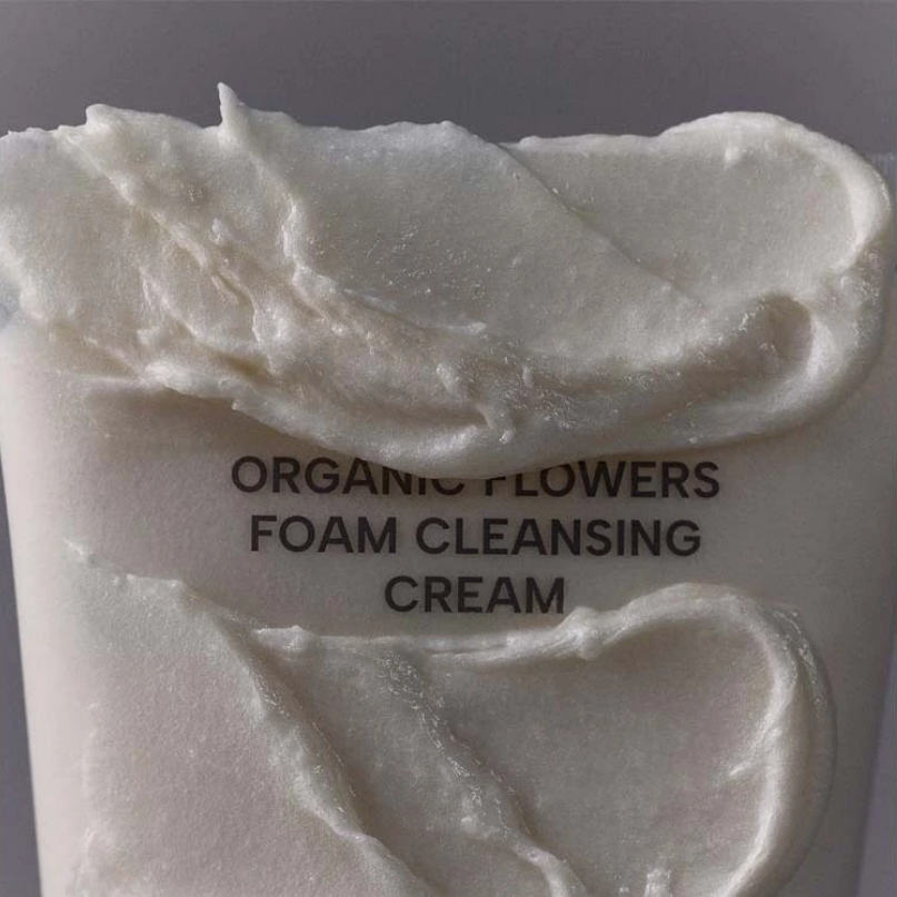 Organic Flowers Foam Cleansing Cream