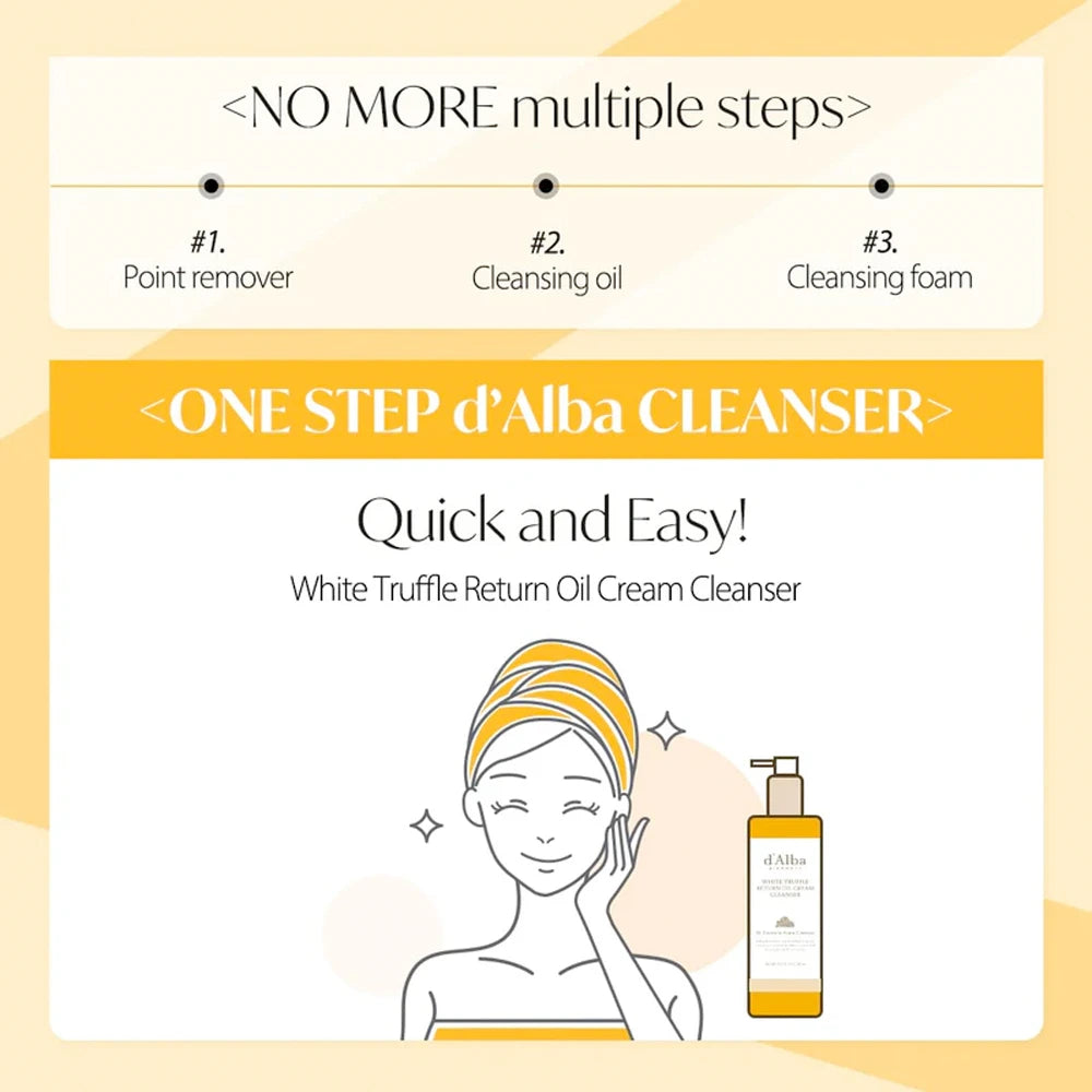 White Truffle Return Oil Cream Cleanser