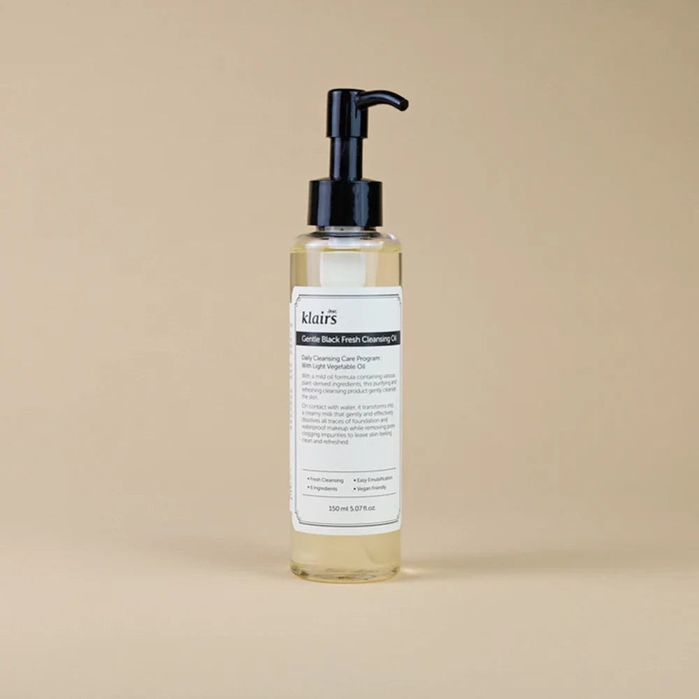 Gentle Black Fresh Cleansing Oil