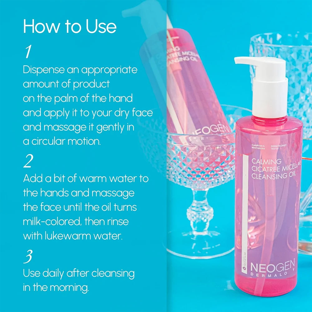 Neogen Dermalogy Calming Cica Tree Micellar Cleansing Oil