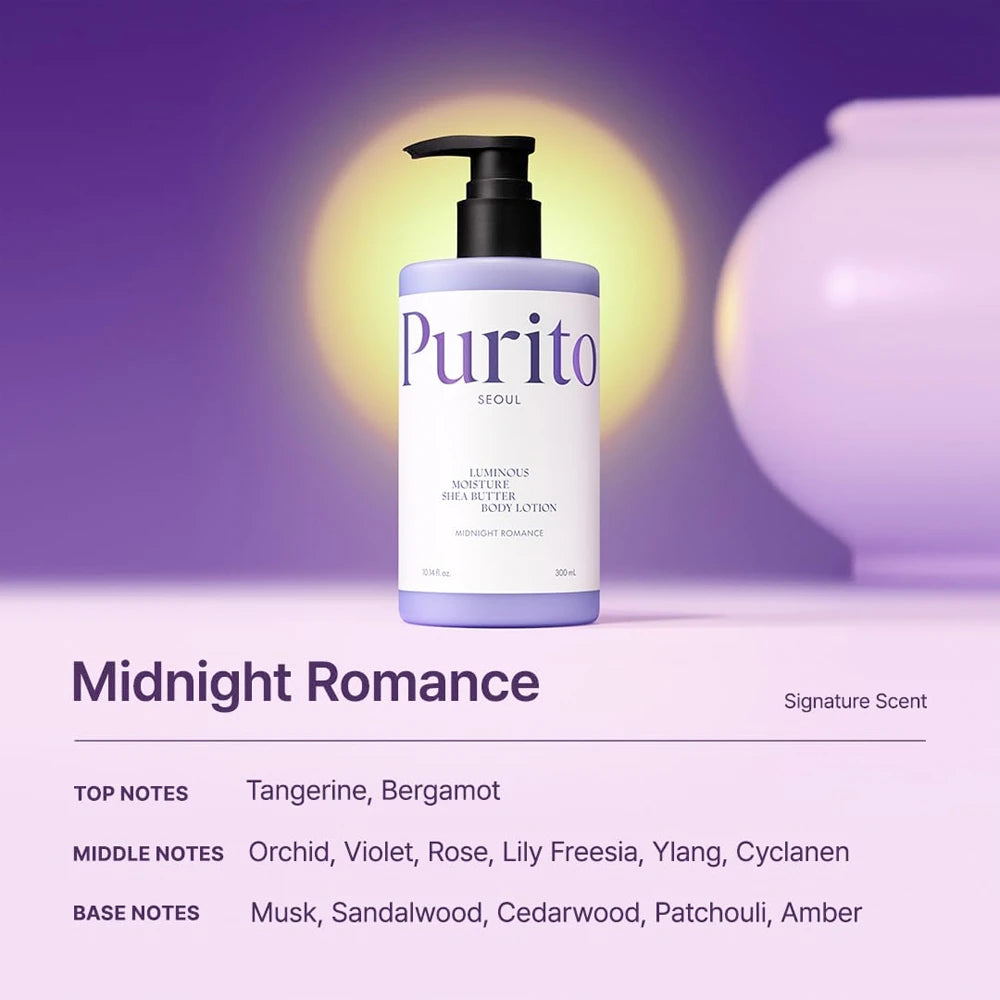 Luminous Moisture Shea Butter Body Lotion - Midnight Romance