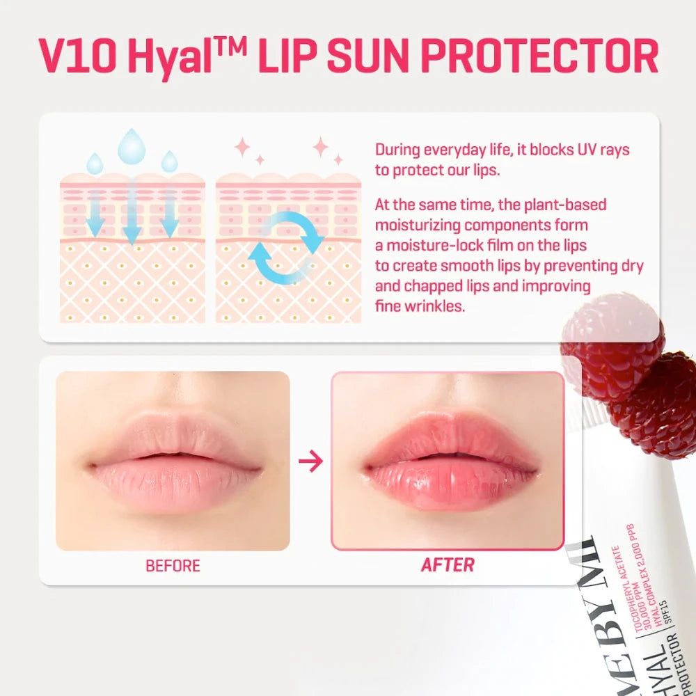 V10 Hyal Lip Sun Protector - Berry