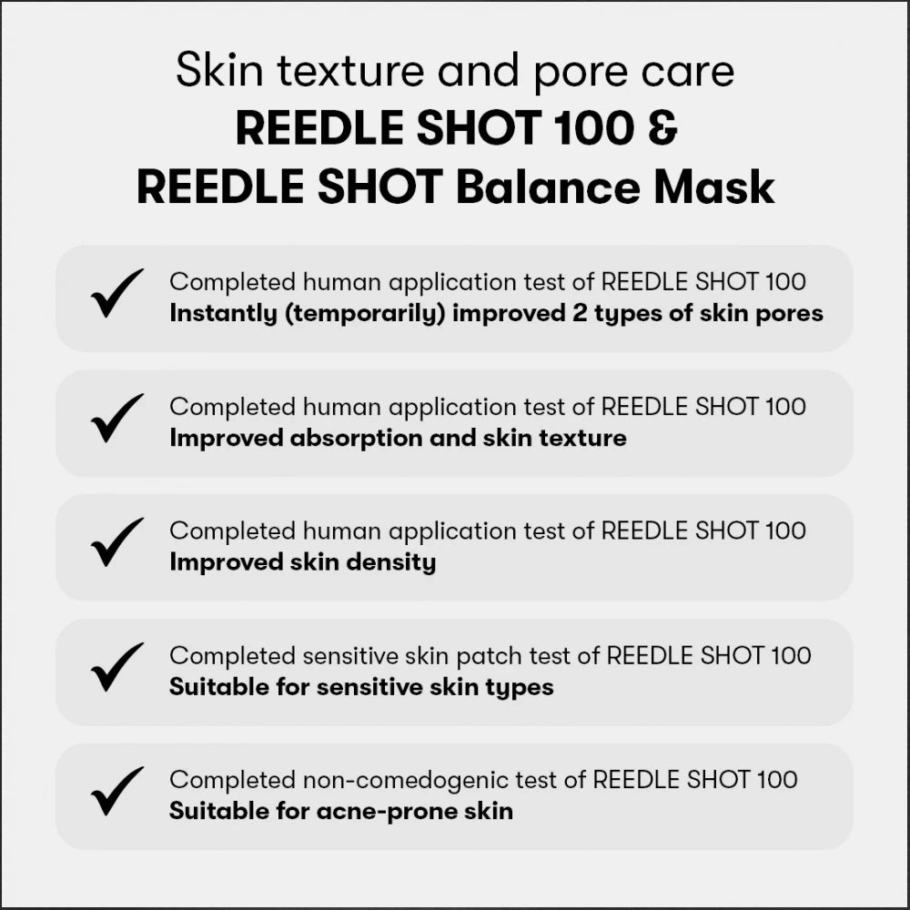 Reedle Shot 100 2-Step Mask