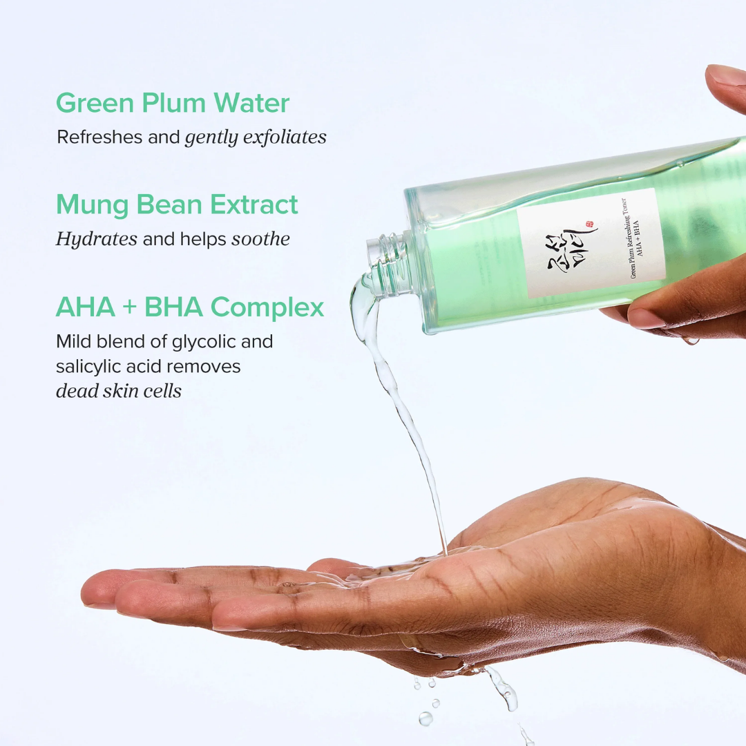 Green Plum Refreshing Toner: AHA + BHA