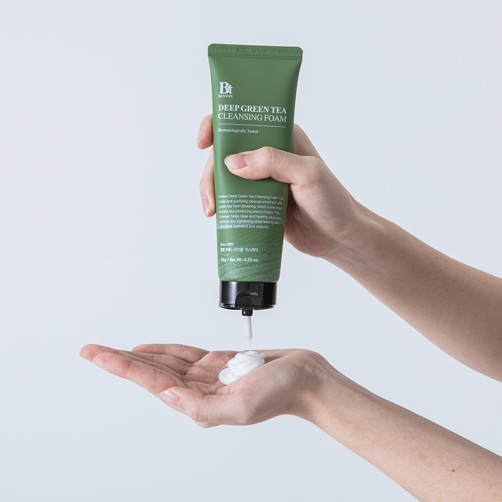 Deep Green Tea Cleansing Foam