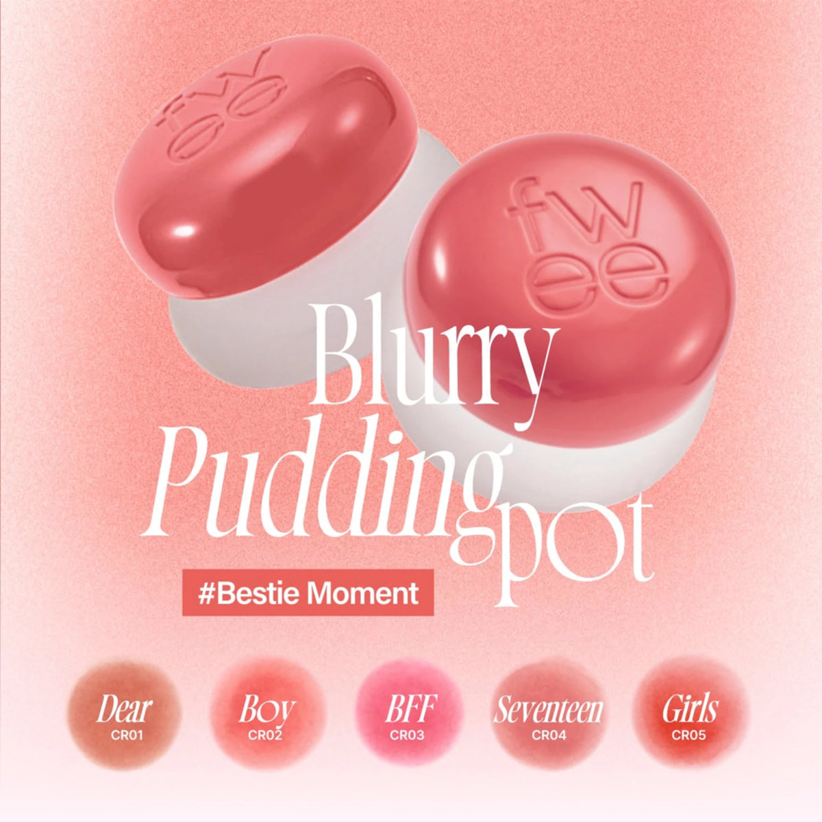Lip&Cheek Blurry Pudding Pot #Dear