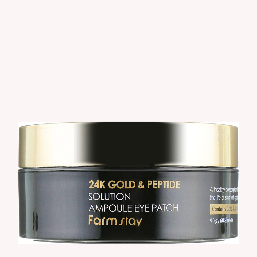 24K Gold & Peptide Solution Ampoule Eye Patch