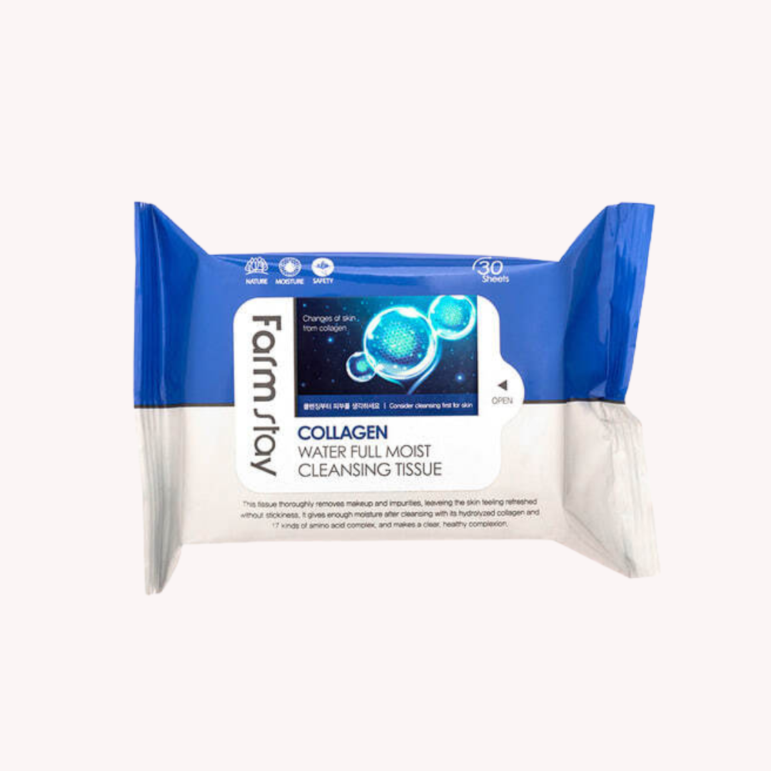 Collagen Water Full Moist Cleansing Tissue