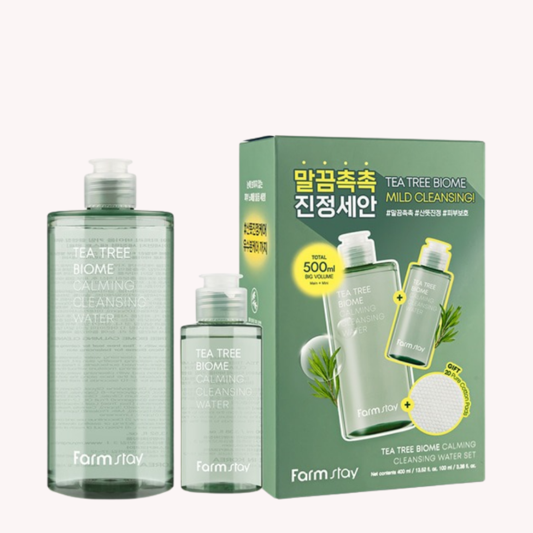 Tea Tree Biome Calming Cleansing Water Set