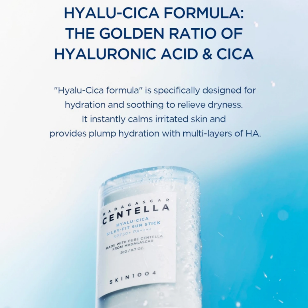Madagascar Centella Hyalu-Cica Silky Fit Sun Stick SPF50+ PA++++