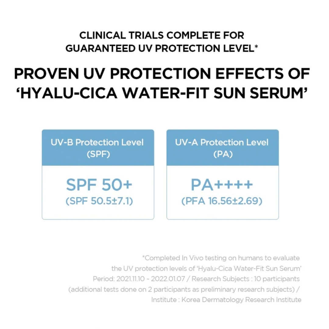 Madagascar Centella Hyalu-Cica Water-Fit Sun Cream SPF50+ PA++++