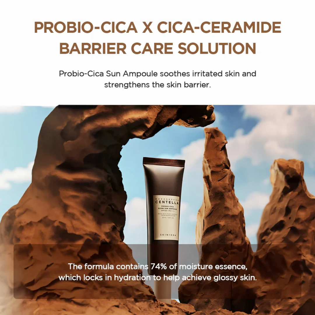 Madagascar Centella Probio-Cica Glow Sun Ampoule