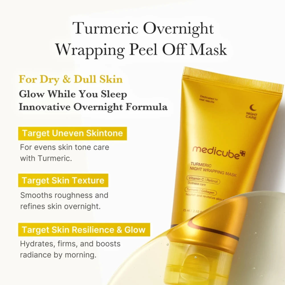 Kojic Acid Turmeric Night Wrapping Mask