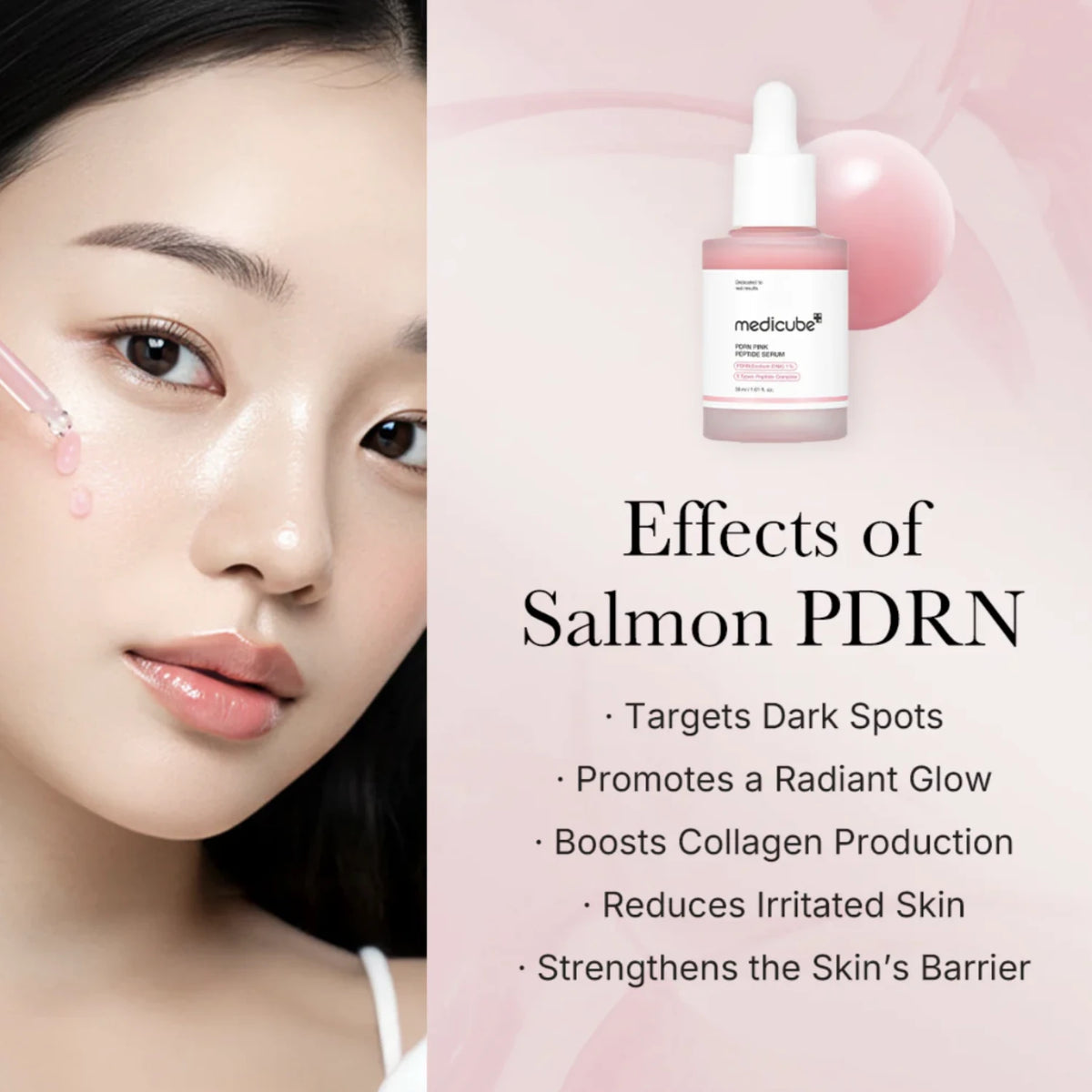 Collagen PDRN Pink Peptide Serum