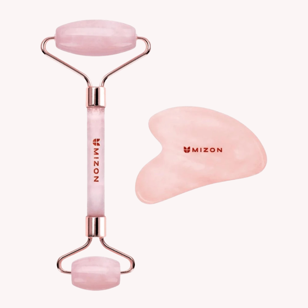 Facial Massage Roller And Gau-sha Set