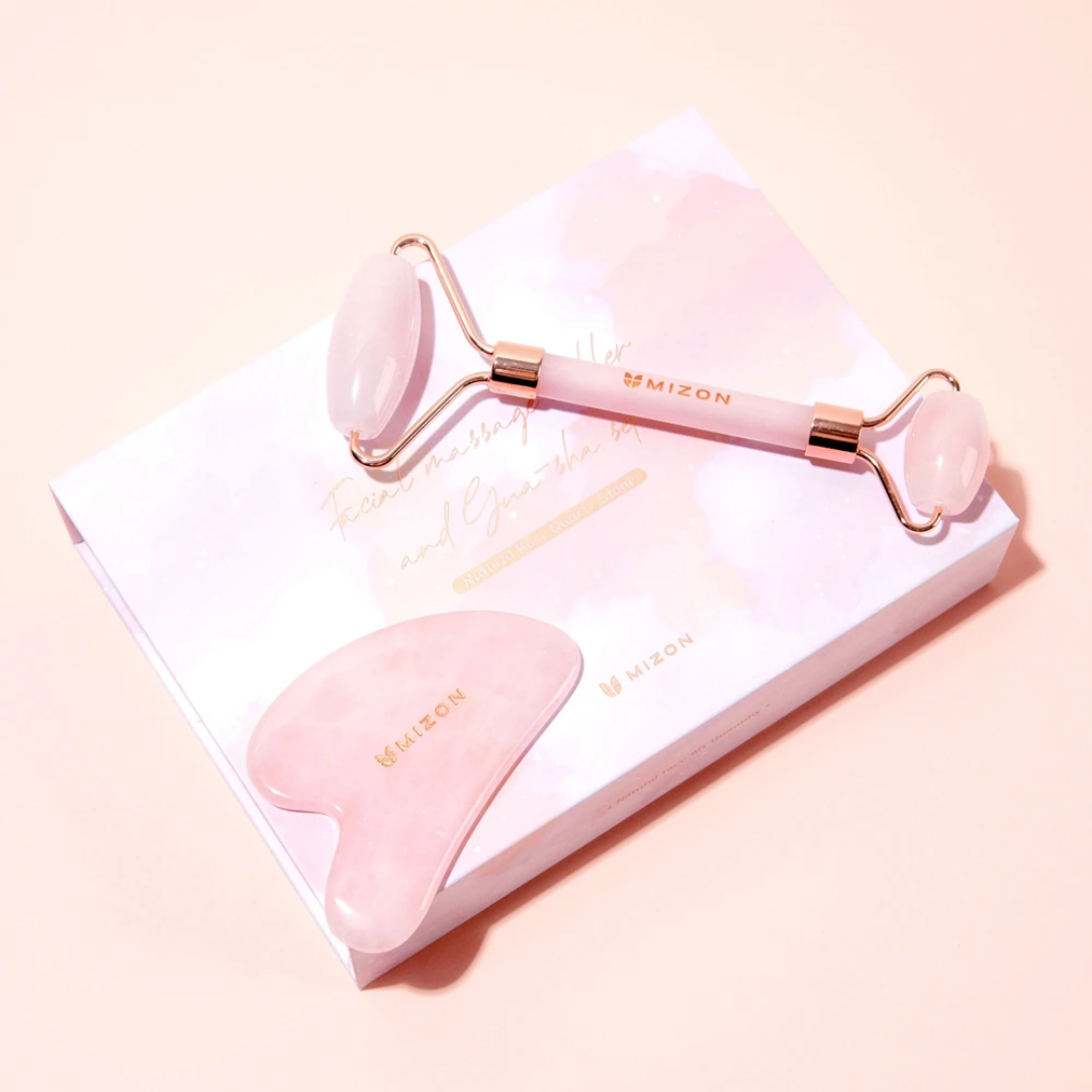 Facial Massage Roller And Gau-sha Set
