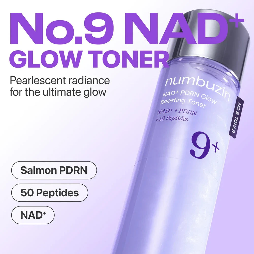No. 9 NAD PDRN Glow Boosting Toner