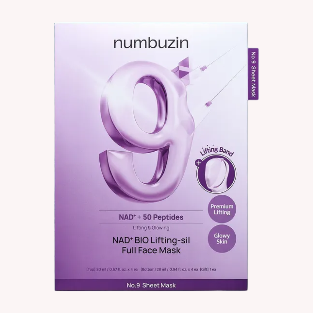 No.9 NAD Bio Lifting-sil Full Face Mask - 4 st
