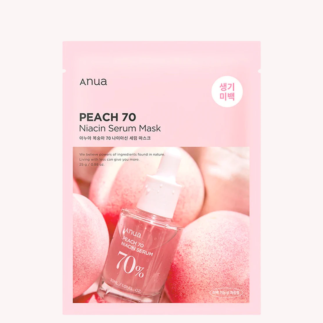 Peach Niacin Serum Mask