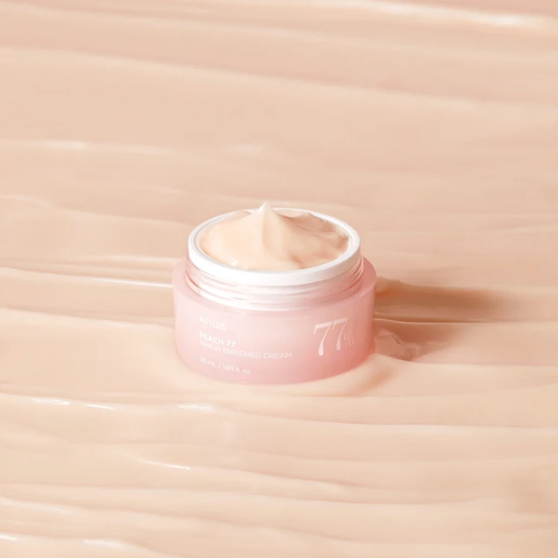 Peach 77% Niacin Enriched Cream