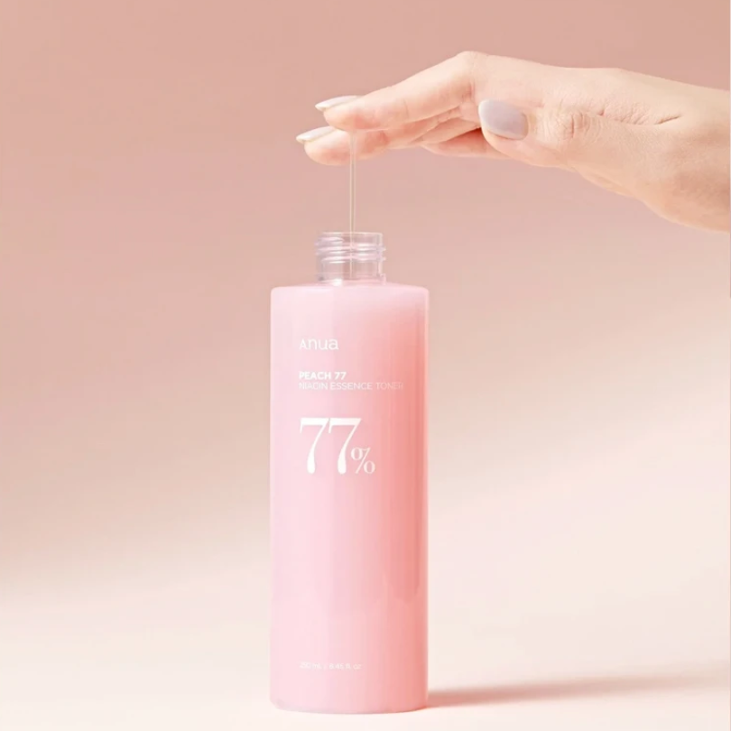 Peach 77% Niacin Essence Toner