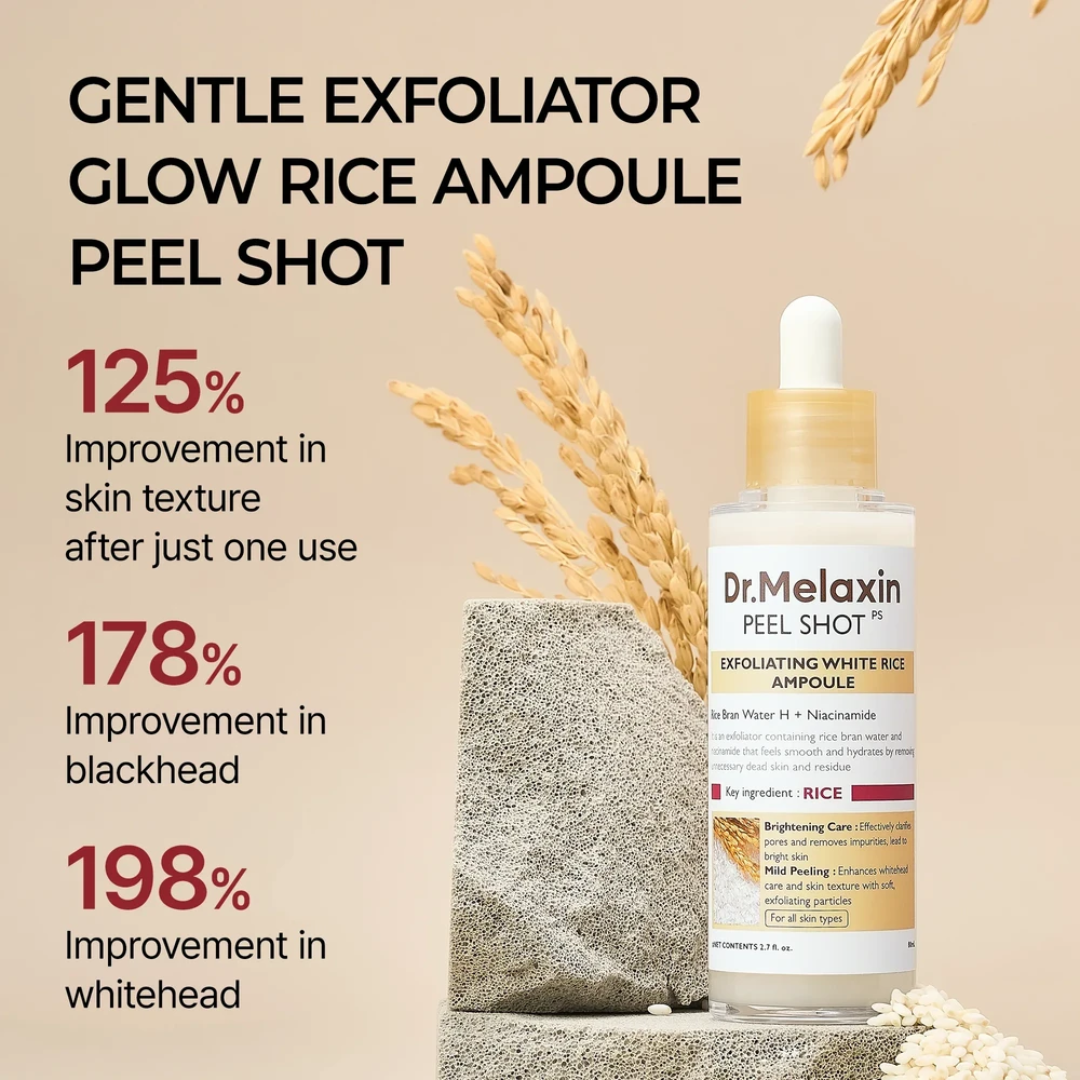 Peel Shot Exfoliating White Rice Ampoule
