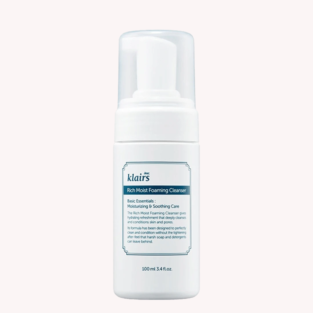 Rich Moist Foaming Cleanser