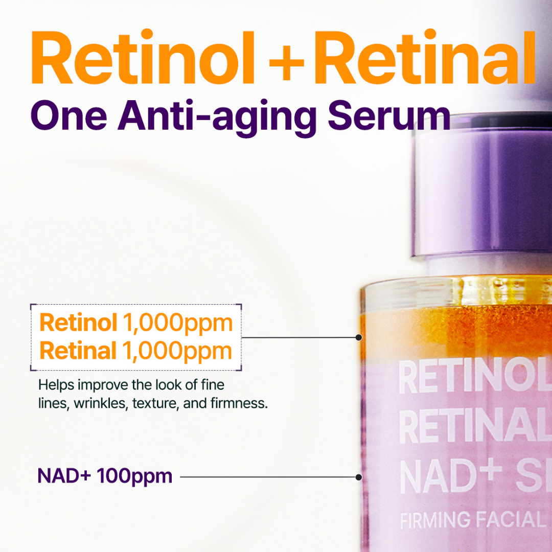 Retinol Retinal 2000 NAD+ Serum