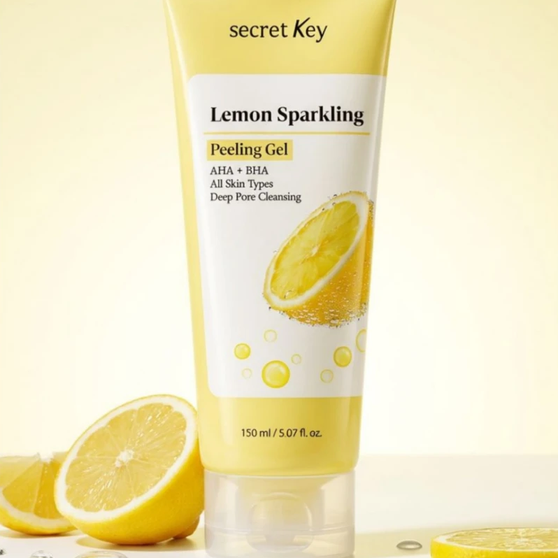 Lemon Sparkling Peeling Gel