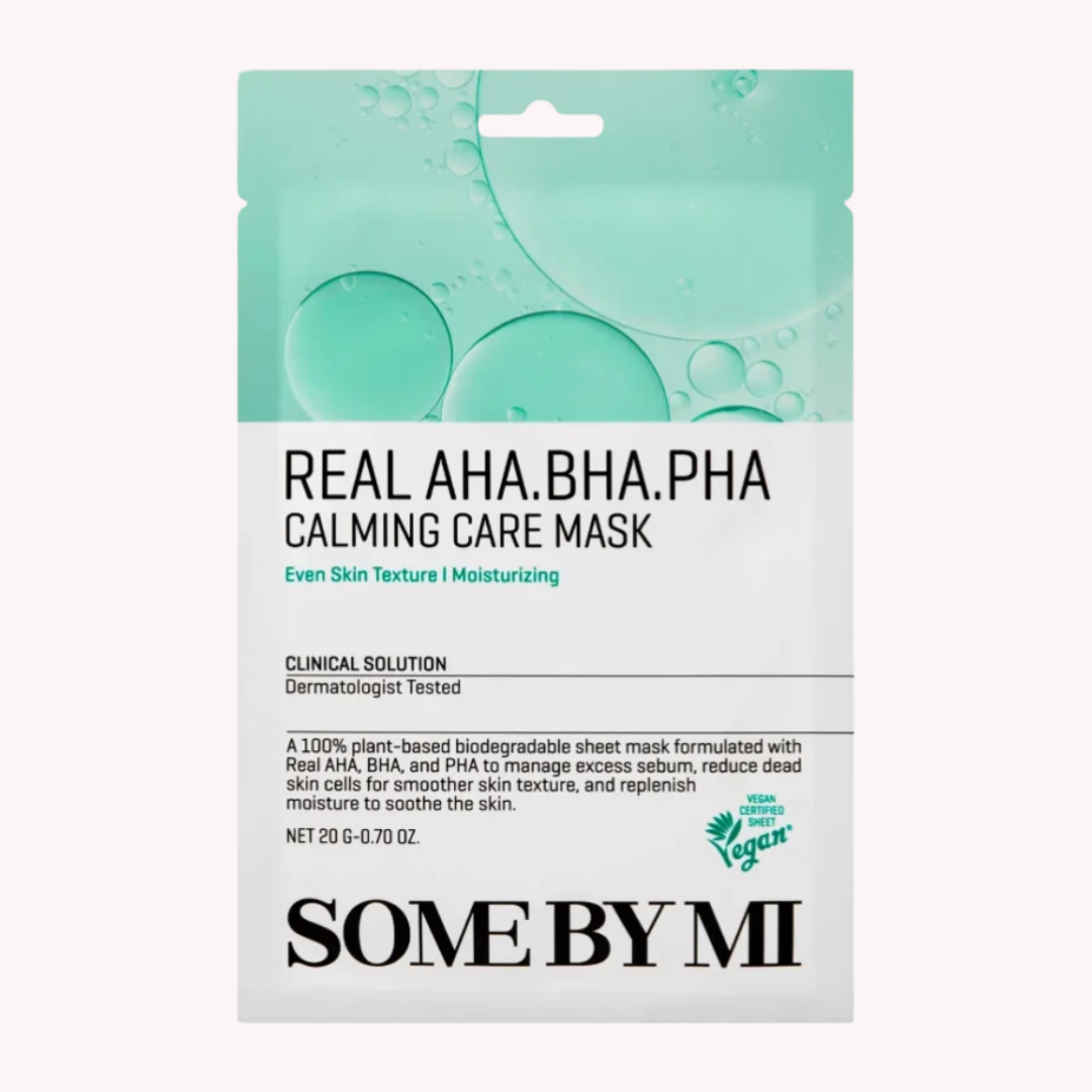 Real AHA BHA PHA Calming Care Mask