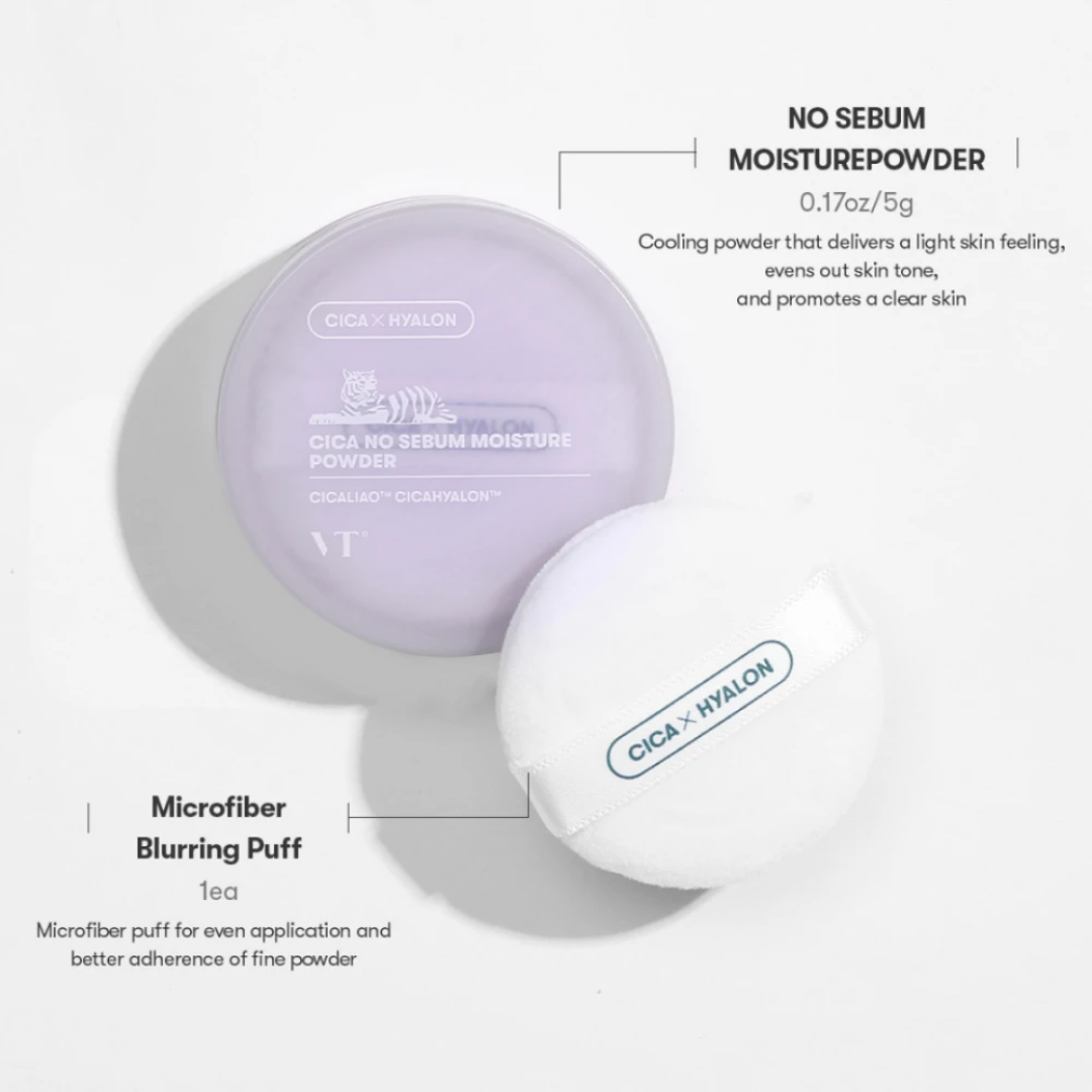 Cica No Sebum Moisture Powder