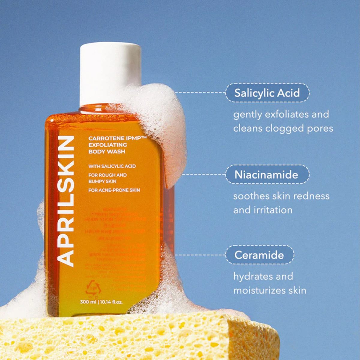 Carotene IPMP Exfoliating Body Wash