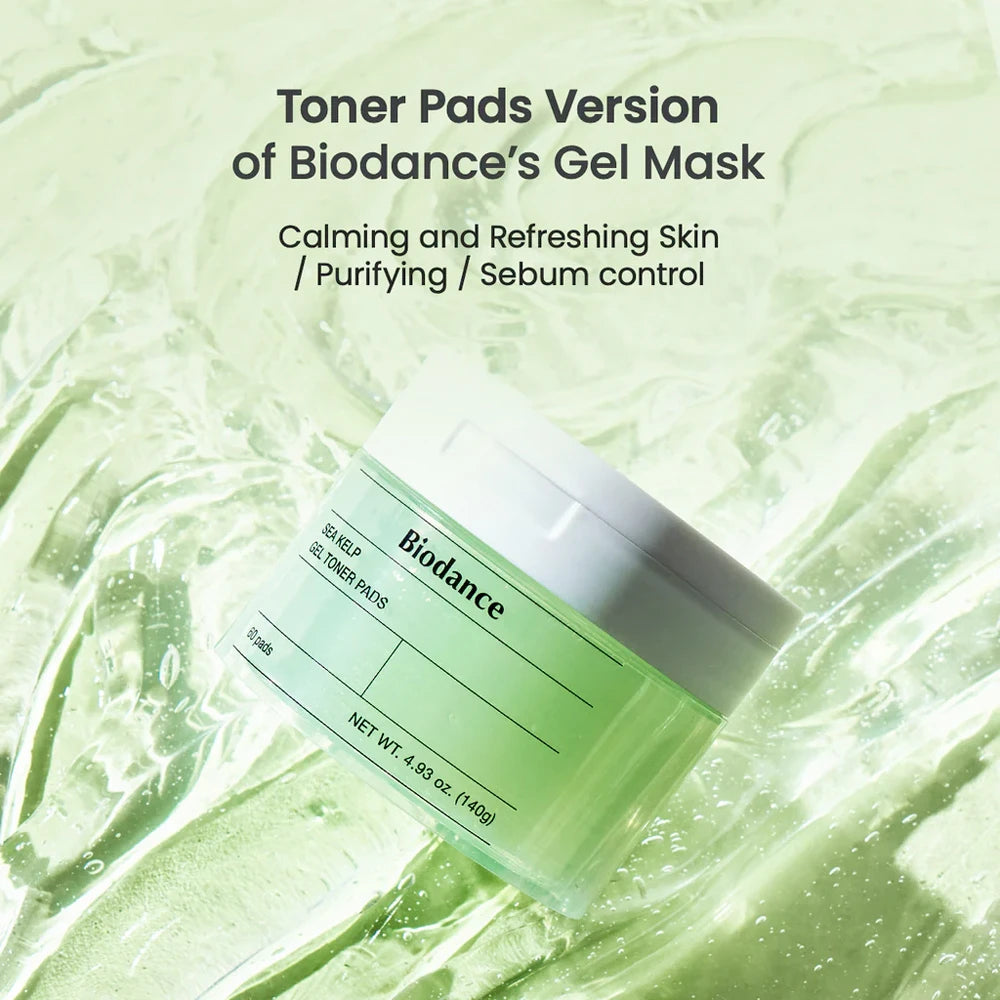 Sea Kelp Gel Toner Pad