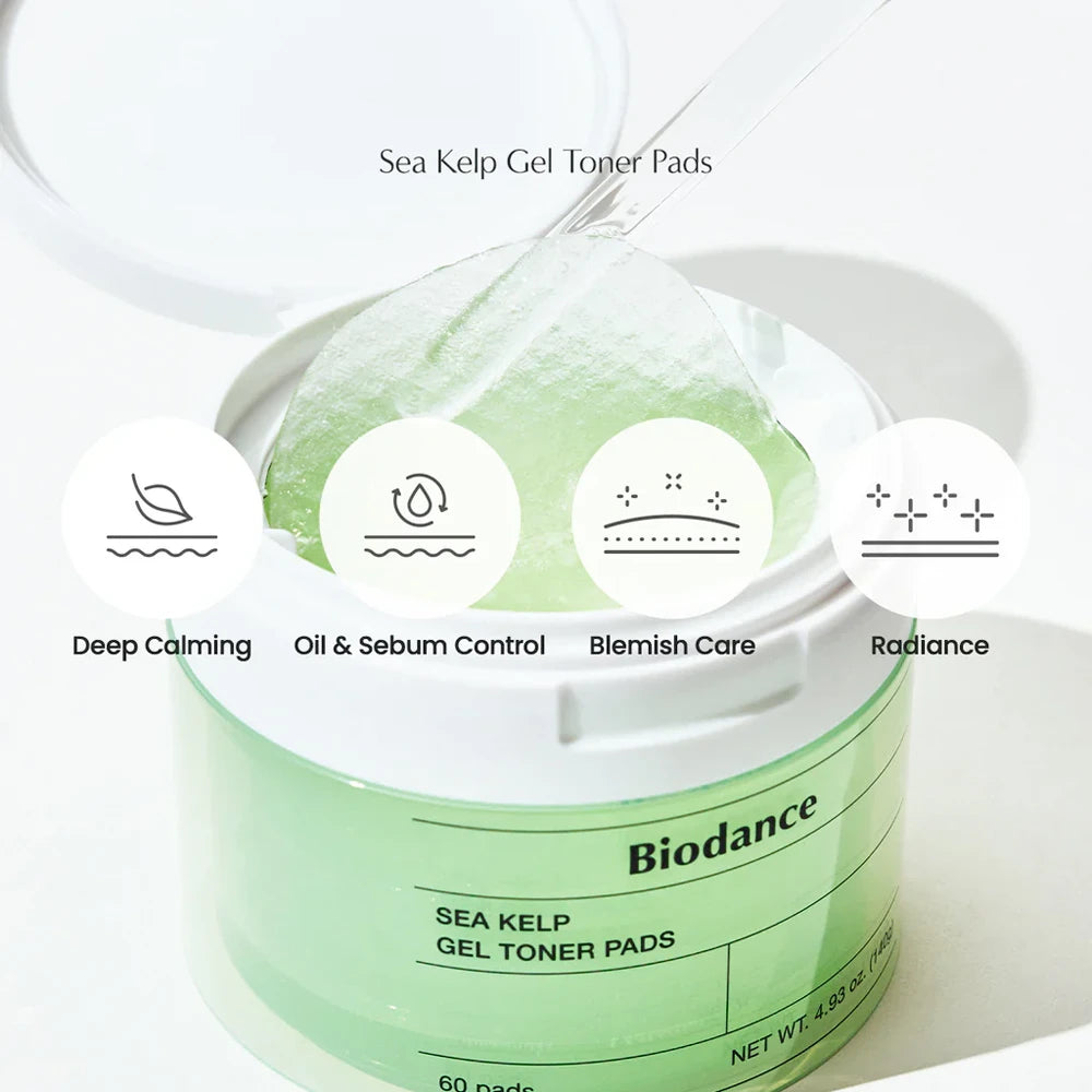 Sea Kelp Gel Toner Pad