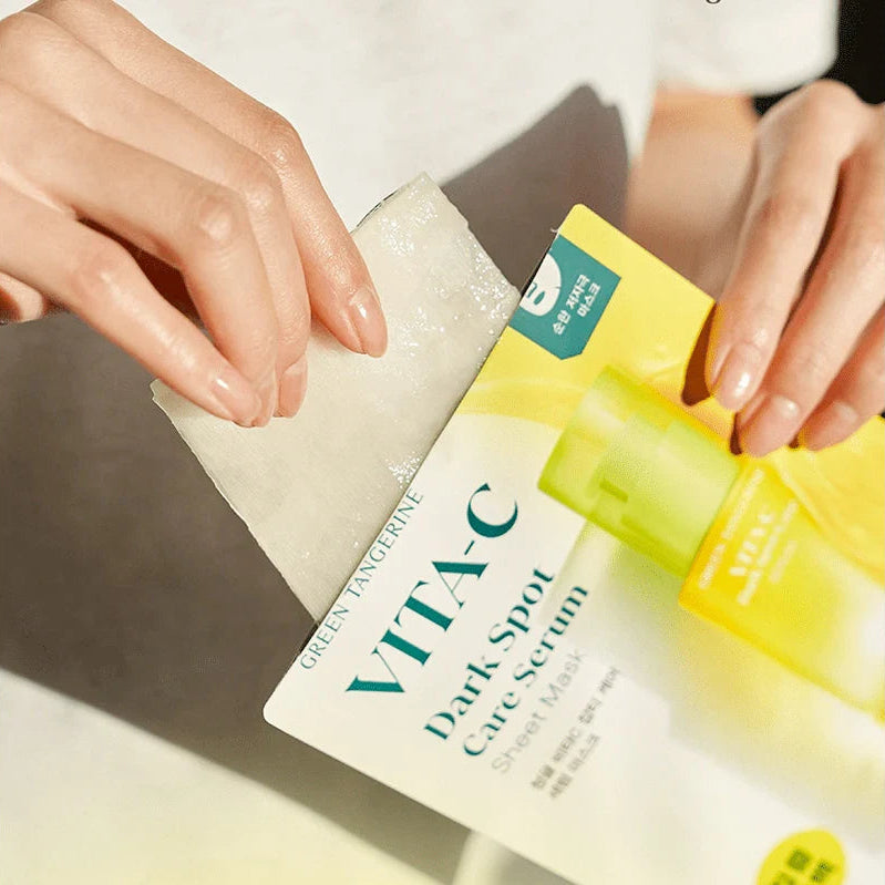 Green Tangerine Vita C Serum Sheet Mask