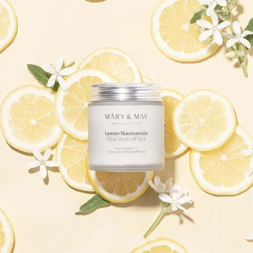 Lemon Niacinamide Glow Wash off Pack
