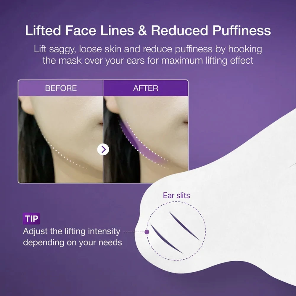No.9 NAD Bio Lifting-sil Full Face Mask - 4 st